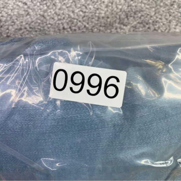 American Eagle Curvy Jeggings Women's 8 Long Blue Skinny High Rise Light Wash - Picture 13 of 13